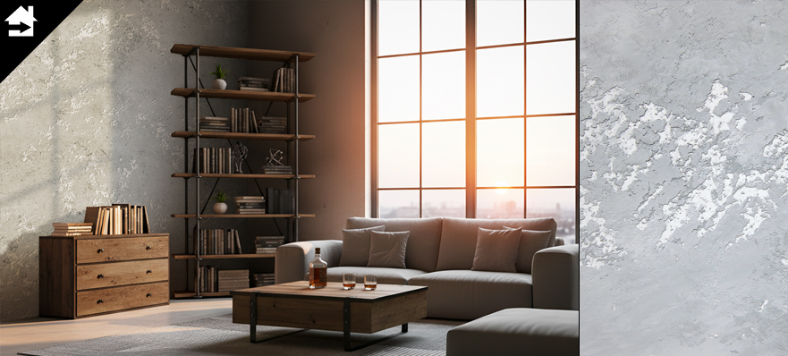 EFEKT BETONU NA RUSTICONIE